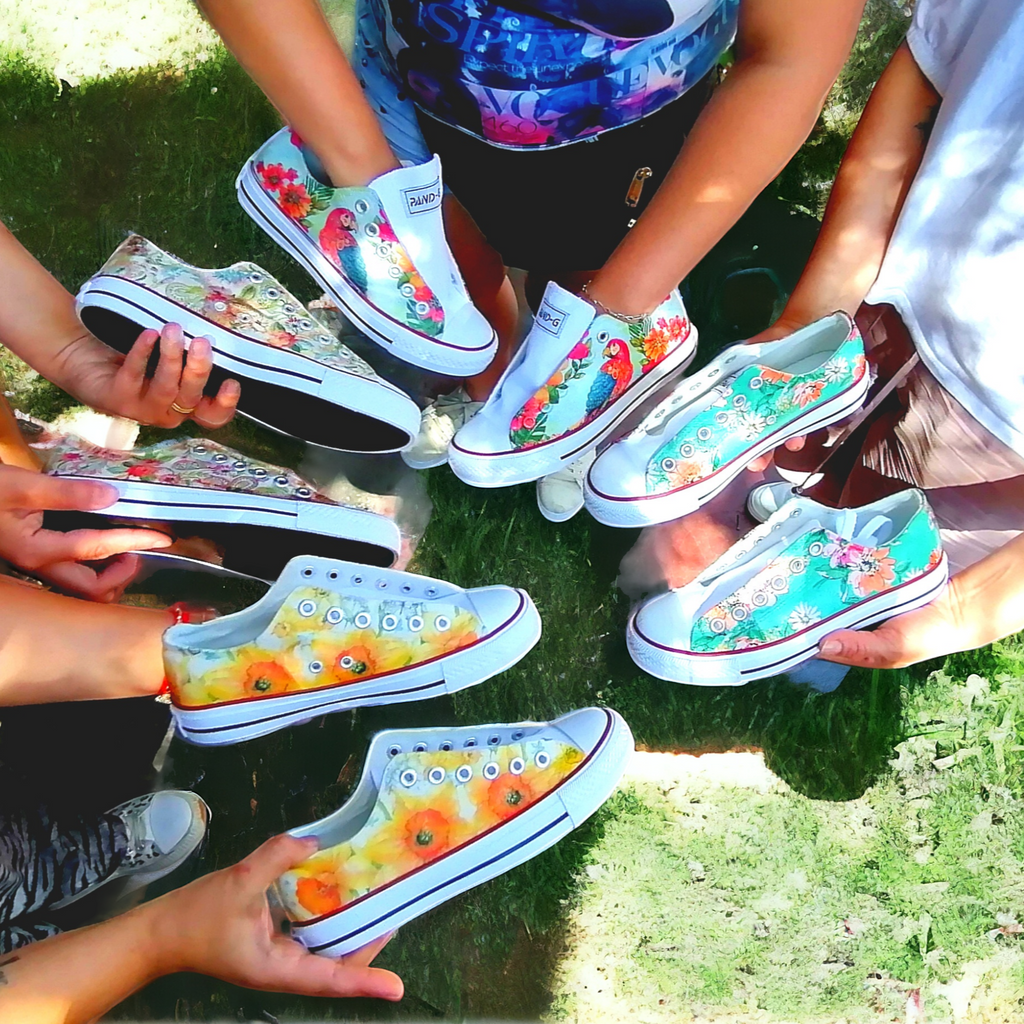 Curso Decoupage Textil en Zapatillas Online