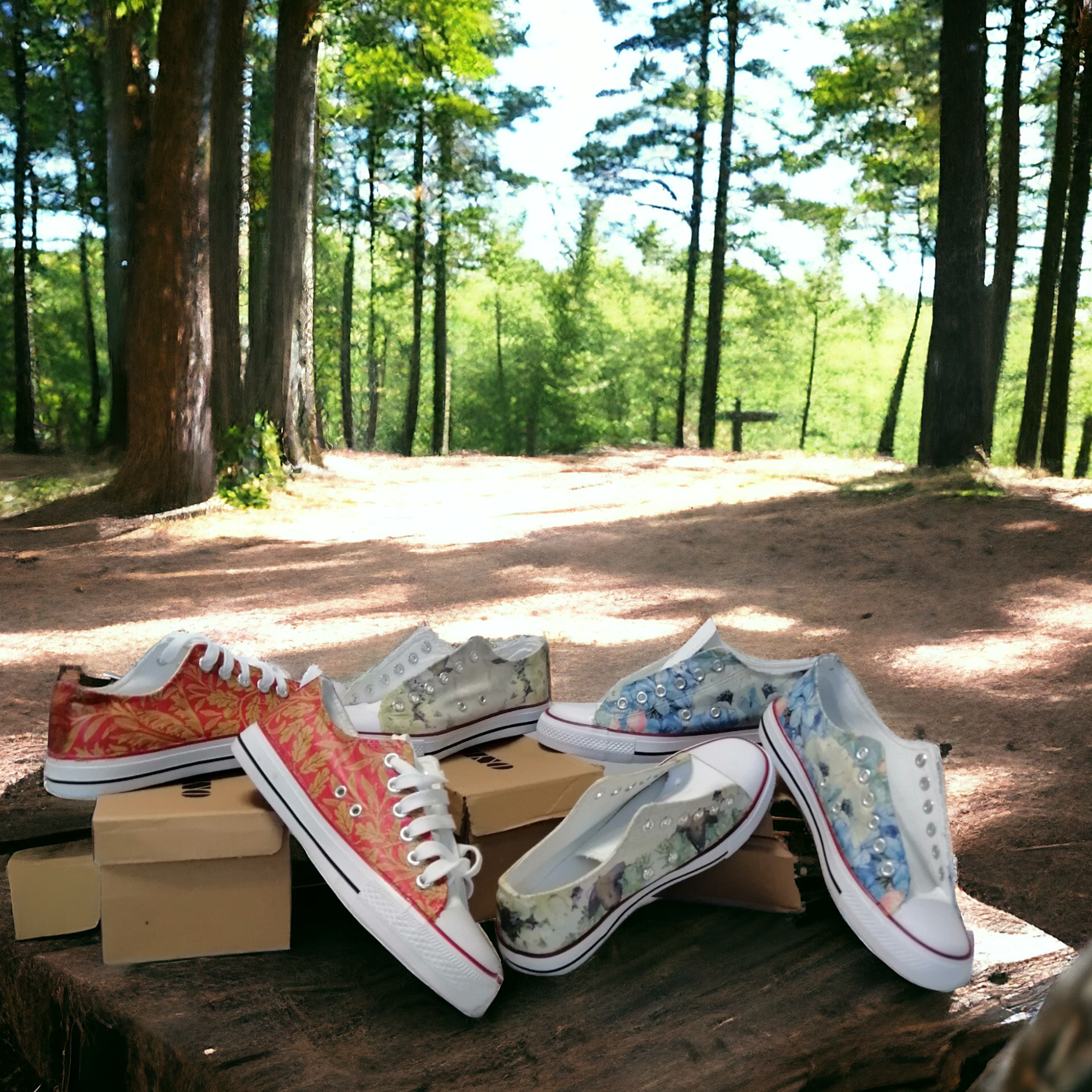 Curso Decoupage Textil en Zapatillas Online